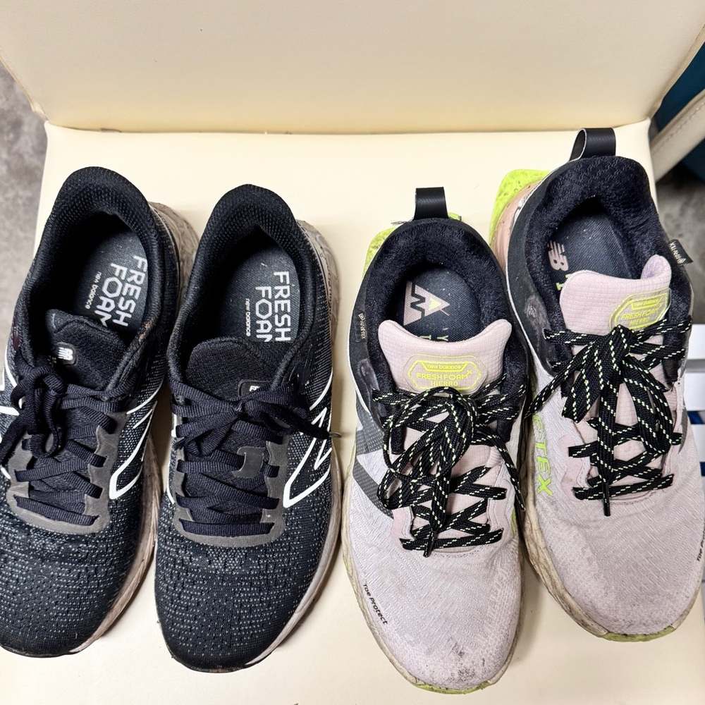 New Balance Hierro and 880 size 9